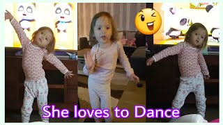 2 Years Old Filipina-Dutch Girl Shows Her Dance Move Chloes Favorite Dance Move