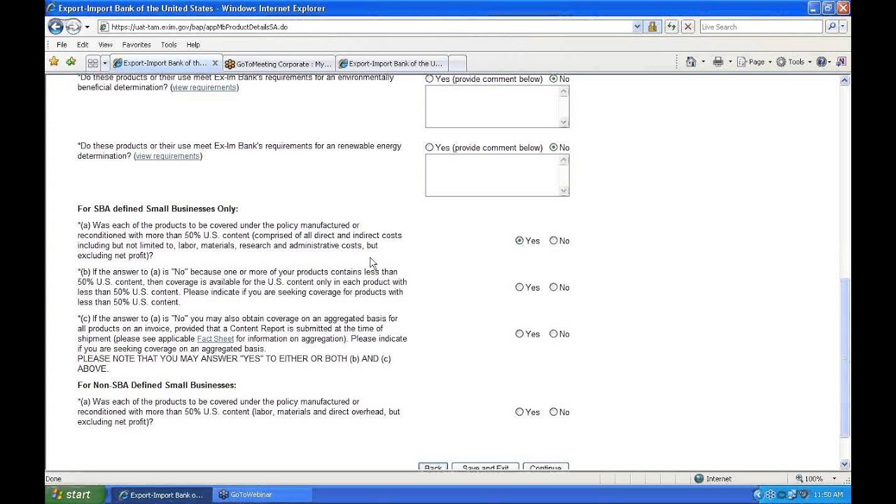 Broker Training for Express Insurance Application