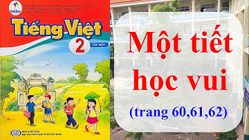 [Cánh diều] Bài : Một tiết học vui (trang 60,61,62)  | Lớp 2 | Tiếng Việt | Tuần 7 | Học online