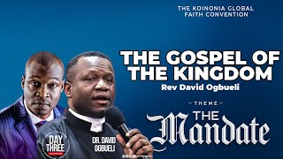 Day 3 Of The General Assembly With Koinonia Evening Session With Rev David Ogbueli