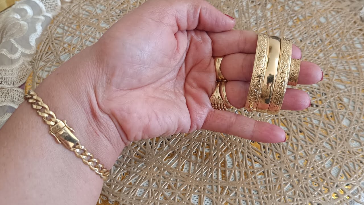 مشترياتي من الذهب (دائما الجديد في براسليات ديال صويري 😍😍💯💫)