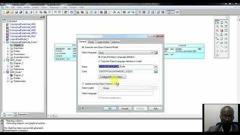 Création du MOO avec PowerAMC