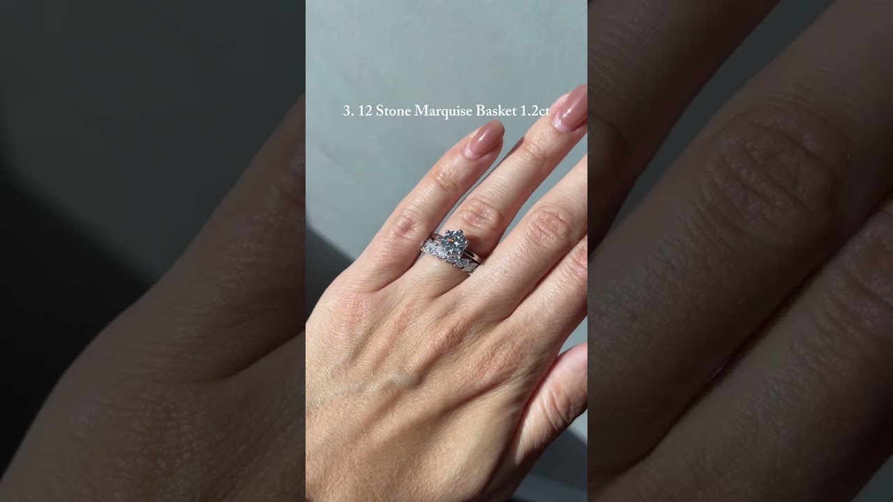 Ring stack inspo with new wedding bands