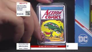 2023 DC COMIX - Action Comics #1 Superman - 2oz Silver