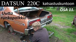 Datsun 220C katsastuskuntoon, Osa 11 - Silmätkin menee näiden Datsunien kanssa