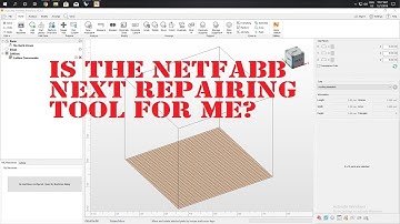 First Try repairing in NETFABB (autodesk)