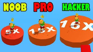 Run N Roll 2021 Game 2021 - NOOB vs PRO vs HACKER ( ios - Android ) gameplay screenshot 3