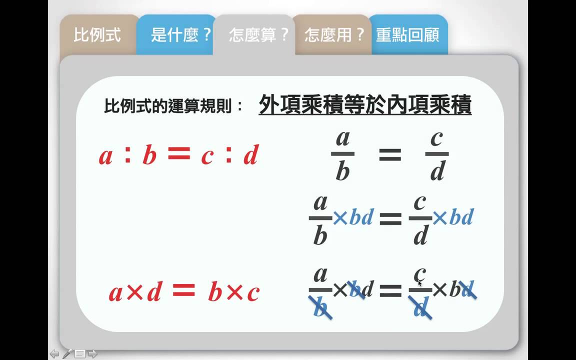 翻轉學習影片 國中 數學 6 1 2 比例式的運算與應用 比例分配