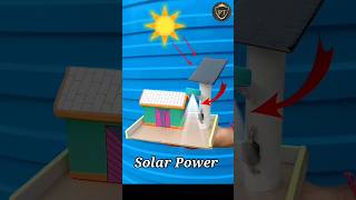 Solar energy working model science project || solar power system #shorts #scienceproject #viral #diy