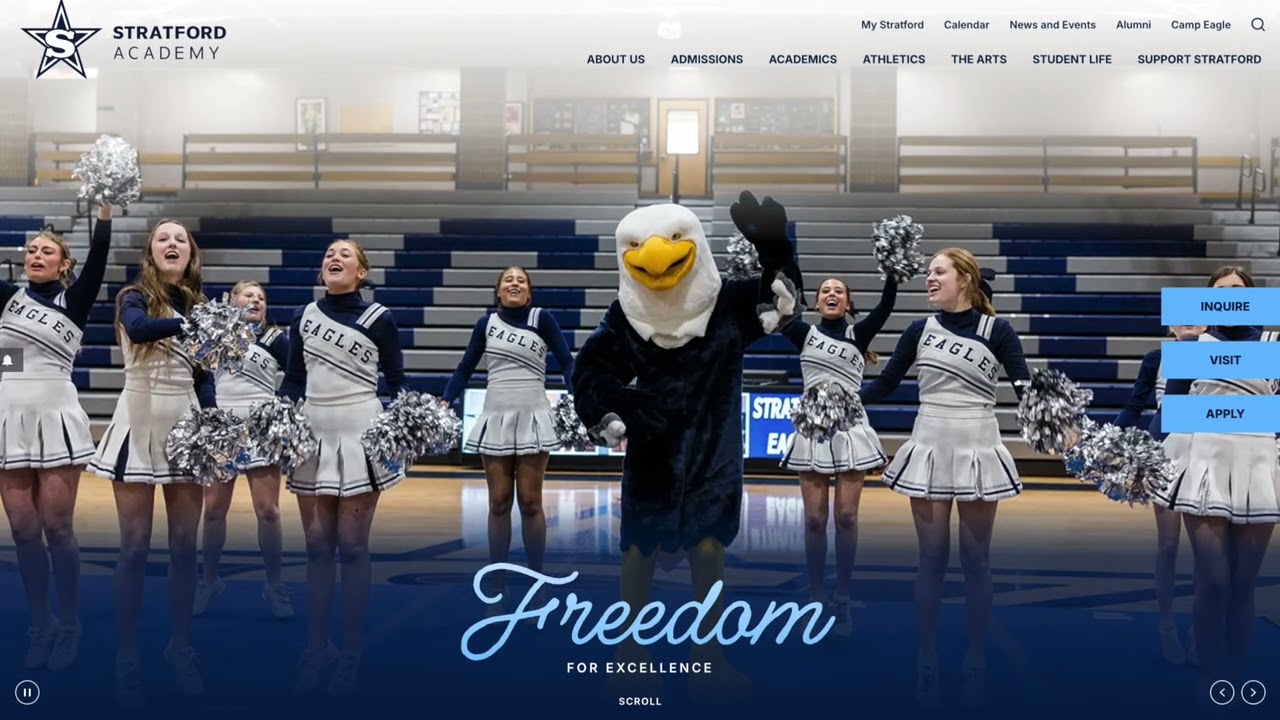 Explore the New Stratford Academy Website | Academics, Admissions & More