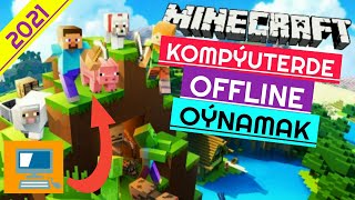 PC-DA OFFLINE MINECRAFT OÝNAP BOLÝAR?! screenshot 1