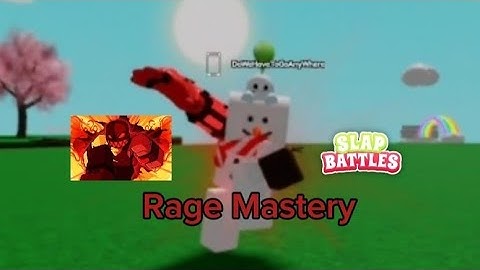 Rage Mastery showcase plus tips | Roblox Slap Battles 👏 