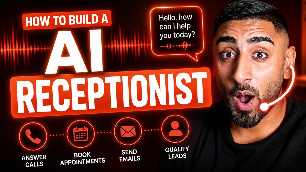 I Built an AI Voice Agent That Actually Works (AI Receptionist Full Beginner Tutorial)