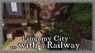 Gundahar Lets Build - Building a Railway through a City - Minecraft