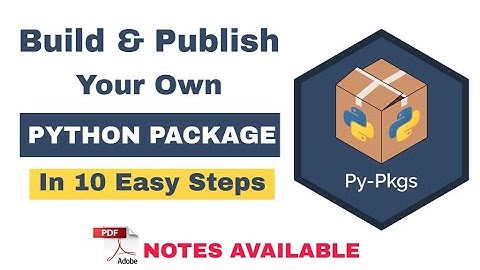 Create and Publish your own Pypi Package | Creating Python Package using Setuptools | Python Package