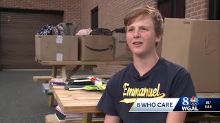 Cumberland County 12-year-old boy leads fundraiser for back-to-school supplies
