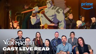 NYCC Live Read with Animation | The Legend of Vox Machina | Prime Video