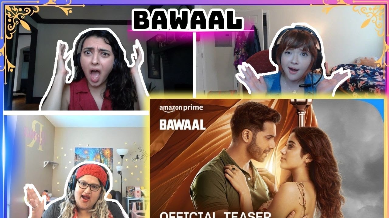 BAWAAL Trailer REACTION| Varun Dhawan| Jahnvi Kapoor| Nitesh Tiwari 