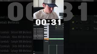Chicago Type Beat In 1 MINUTE Challenge #flstudio #xrbeatz #flstudio21 #beats #beatlife #newbeats