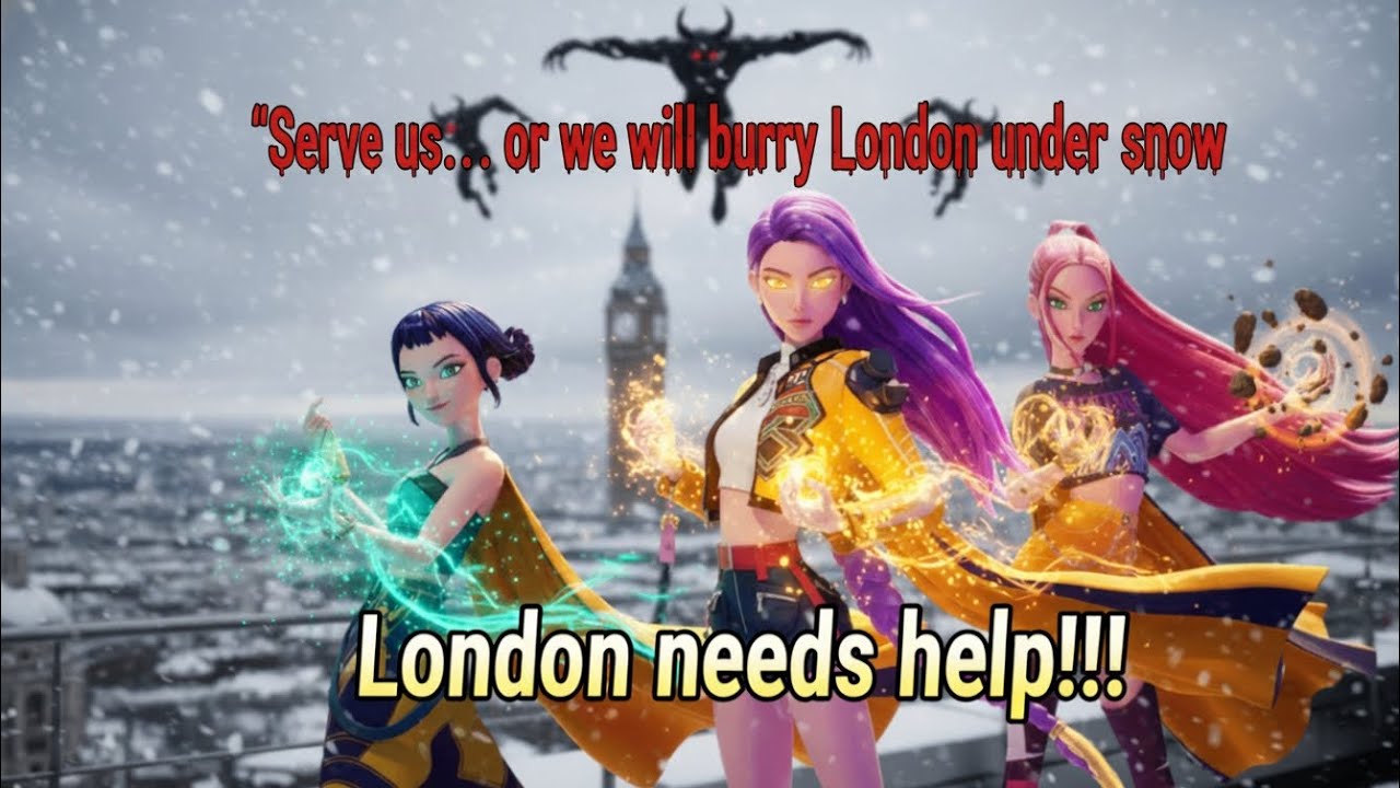 “THE THREE HIDDEN GUARDIANS OF LONDON” | NEW ADVENTURE OF K-POP DEMON HUNTERS 