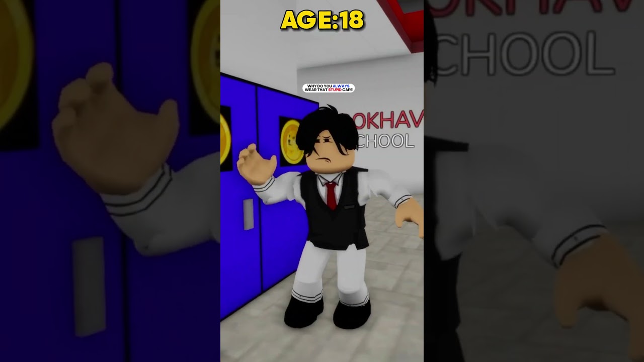 BIRTH to DEATH of a REAL LIFE SUPER HERO In Roblox Brookhaven RP! #roblox #brookhaven #robloxshorts