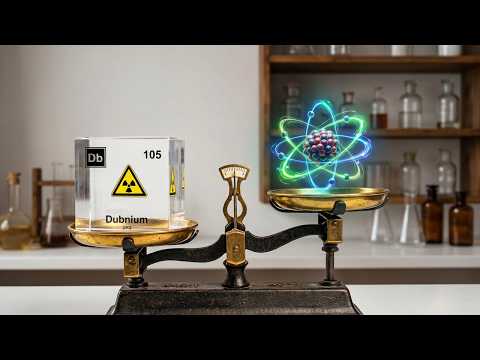Dubnium: The First Superheavy Element Ever Weighed🧪