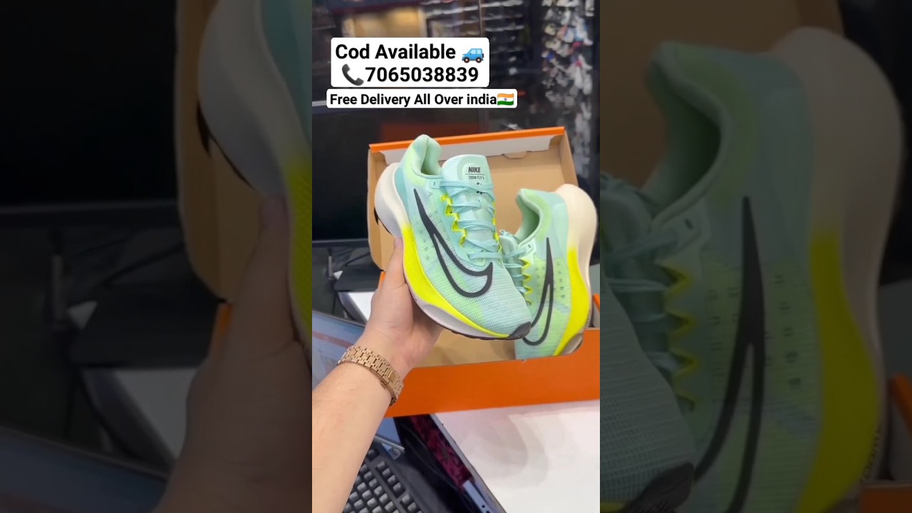 Nike Fly 5 Glow Green Running Shoes 