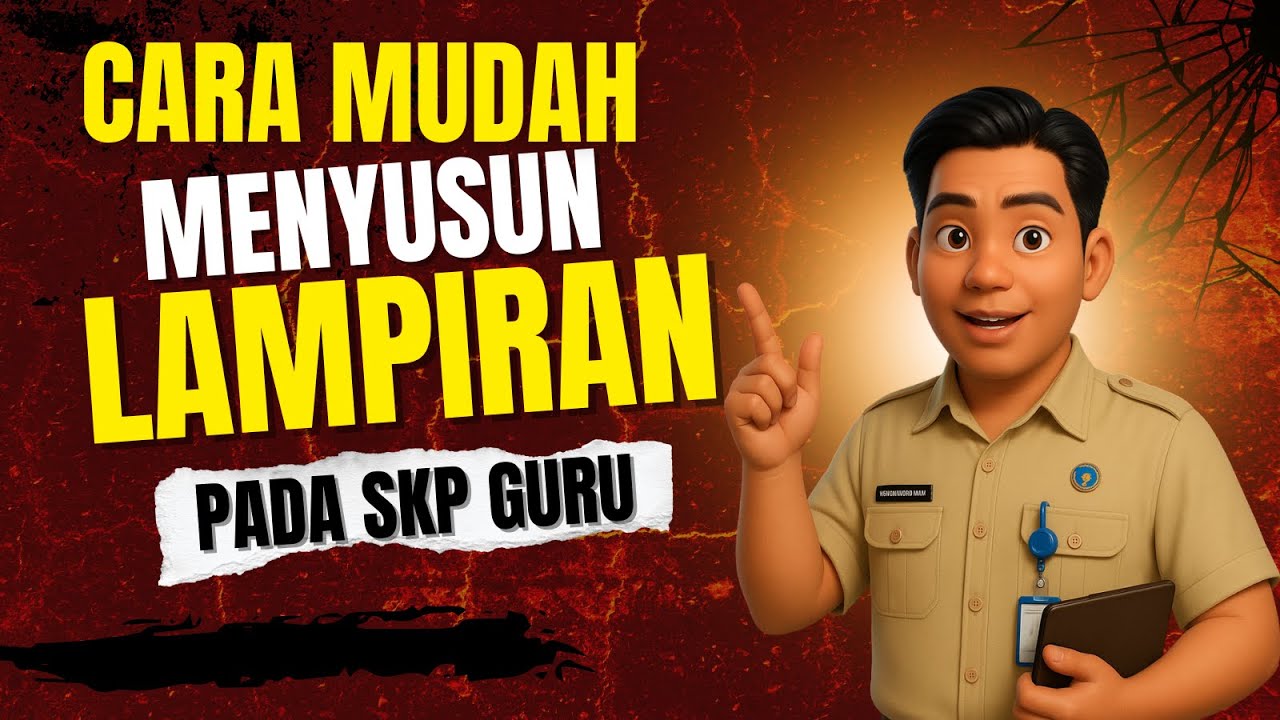 Cara Mudah Menyusun Lampiran pada SKP Guru