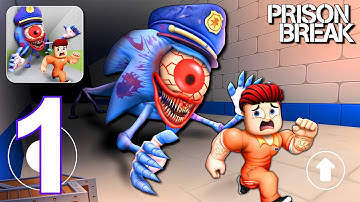Prison Break: Escape Challenge - Gameplay Walkthrough Part 1 - Escape Prison Obby (Android, iOS)