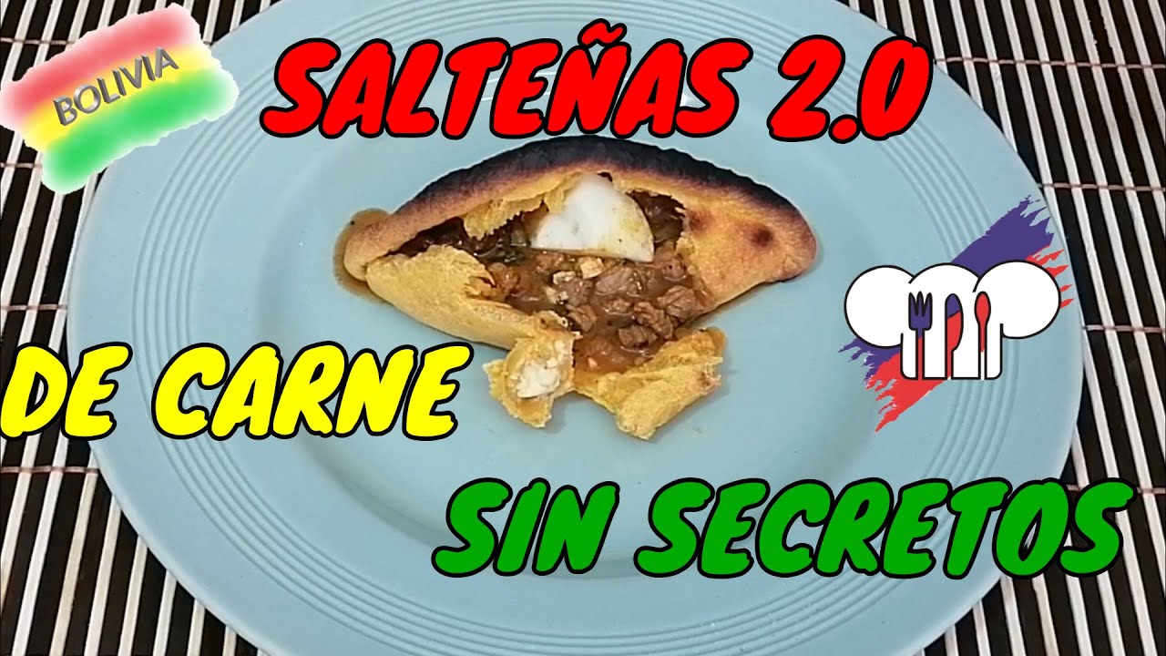 La mejor Receta de Salteñas de Carne