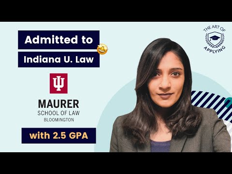 23-Year-Old With Low GPA & LSAT Score Accepted to Indiana University Robert H McKinney School of Law