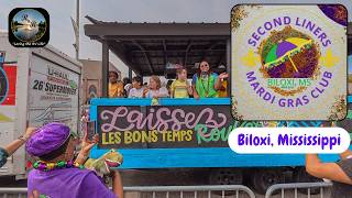 Second Liners Mardi Gras Parade Biloxi Mississippi 0