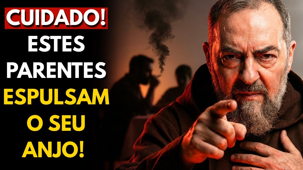 POUCOS SABEM: PADRE PIO REVELOU QUAIS PARENTES AFASTAM O SEU ANJO DA GUARDA — UMA REVELAÇÃO CHOCANTE