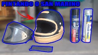 [Dicas] Como Pintar seu capacete Tauros da San Marino.