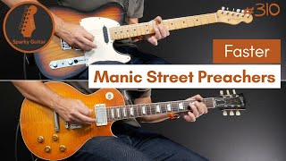 Download Lagu Faster - Manic Street Preachers (Guitar Cover #310) MP3