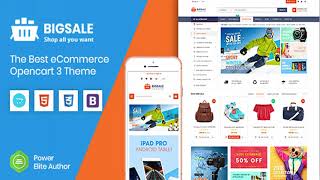 BigSale - The Multipurpose Responsive SuperMarket Opencart 3 Theme | Themeforest Website Templates