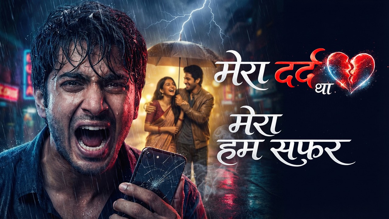 मेरा दर्द था मेरा हम सफ़र | Mera Dard tha Mera Humsafar | Emotional Sad Song | Viral Hit Hindi Song