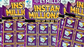 PART 4 - Full Pack Instant Millionaire Scratch Cards 😈💜 @glitteryboxscratchies