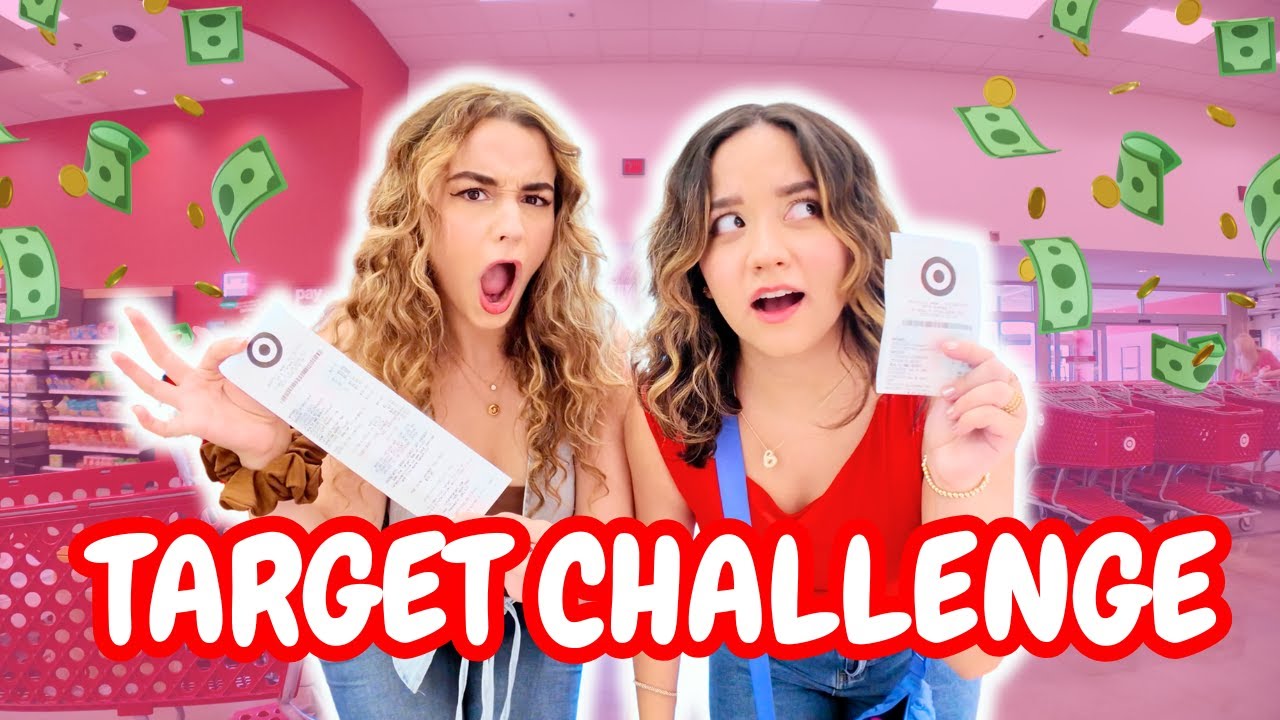 $100 Target Challenge… LOSER PAYS $1,000?! ft.IBella - YouTube