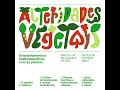 Alteridades Vegetais - mesa 1 - Discussão