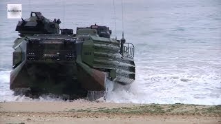 US Marines - Amphibious Landing Training Rehearsal, SSang Young 2014.
