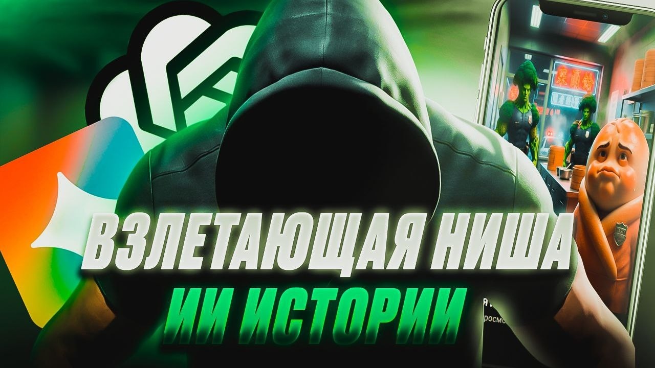 Взлетающая ИИ ниша Ютуб: $5450 На Историях (Полный Гайд)