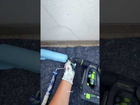 Lifehack 🔐 Warum ich meine Walze nie mehr sauber mache… ✅ #lifehack #maler #painter #fyp #diy