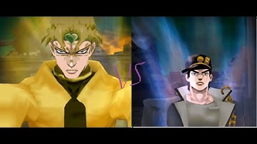 Dio Brando VS Jotaro Kujo | DBZ Tenkaichi 3 (MOD) From JoJo