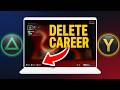 UFC 6 How to Delete Careers Save