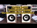 Aiyima S4000 powered speaker review