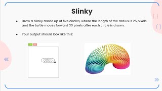 Python Turtle Tutorials - How to Code a Slinky