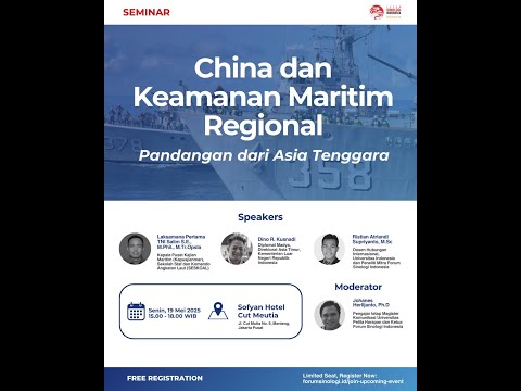 CHINA DAN KEAMANAN MARITIM REGIONAL "PANDANGAN DARI ASIA TENGGARA"