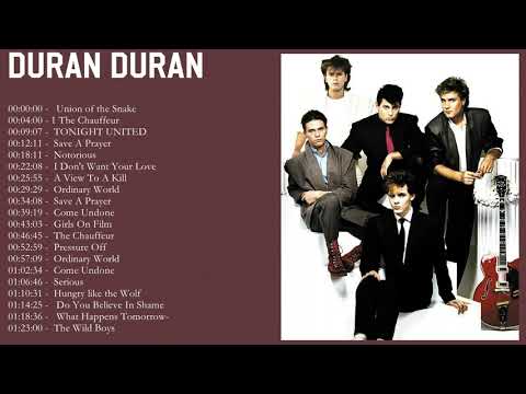 Duran Duran Greatest Hits Album || Best Songs Of Duran Duran Playlist  2022