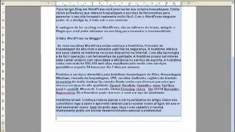 Aprenda a dominar o Libre Office passo a passo: Vídeo Aula 1 - Editor de Texto"